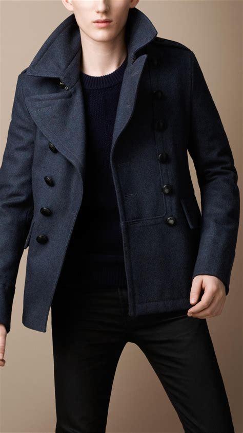 burberry coats for mens|Burberry pea coat sale men.